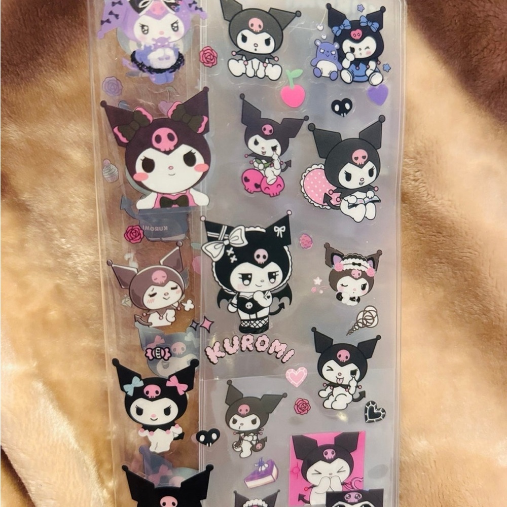 Kuromi Hobonichi weeks planner cover clear planner cover agenda cover New